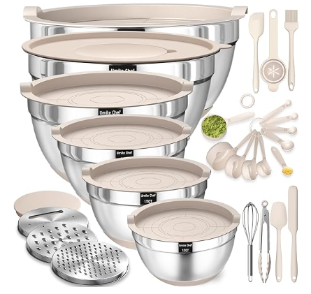 Mixing Bowls with Airtight Lids Set