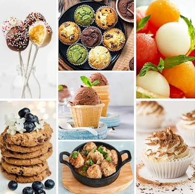 Ice Cream Scoop, 3Pcs Cookie Scoop Set