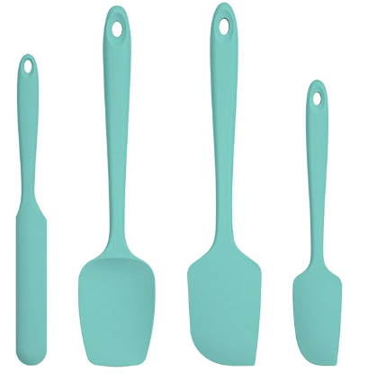 U-Taste Silicone Spatula Set with 600 Degrees Fahrenheit Heat Resistant